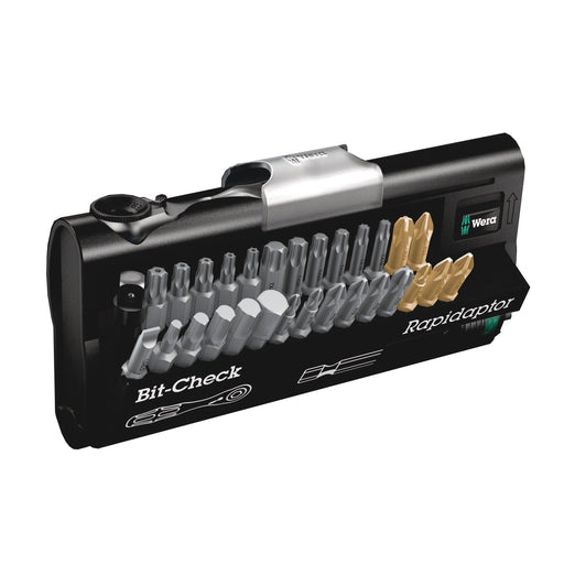 Wera - Bit-Set Bit-Sortiment 073640 m. Ratsche, 31-tlg