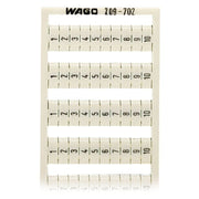 WAGO - Klemmenmarkierung WSB-Bezeichnungssystem 209-702 S: 1-10 (10x) − 5 Stück