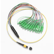 Fluke Networks - System-Patchkabel LWL Breakout-MPO SM Testkabel SBKC-MPOAPCU-SCAPC 1m,Buchse/SCAPC Verb