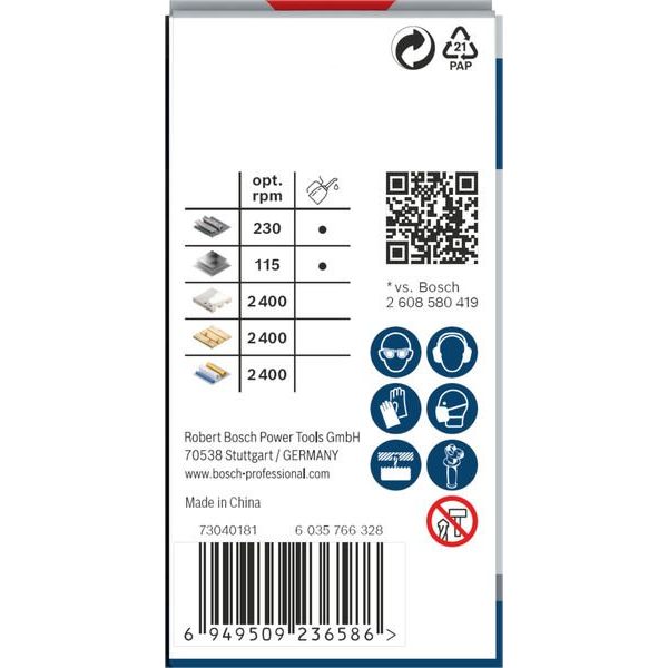 Bosch - Lochsäge PRO Multi Material 2608901506 Lochsäge 38 mm mit