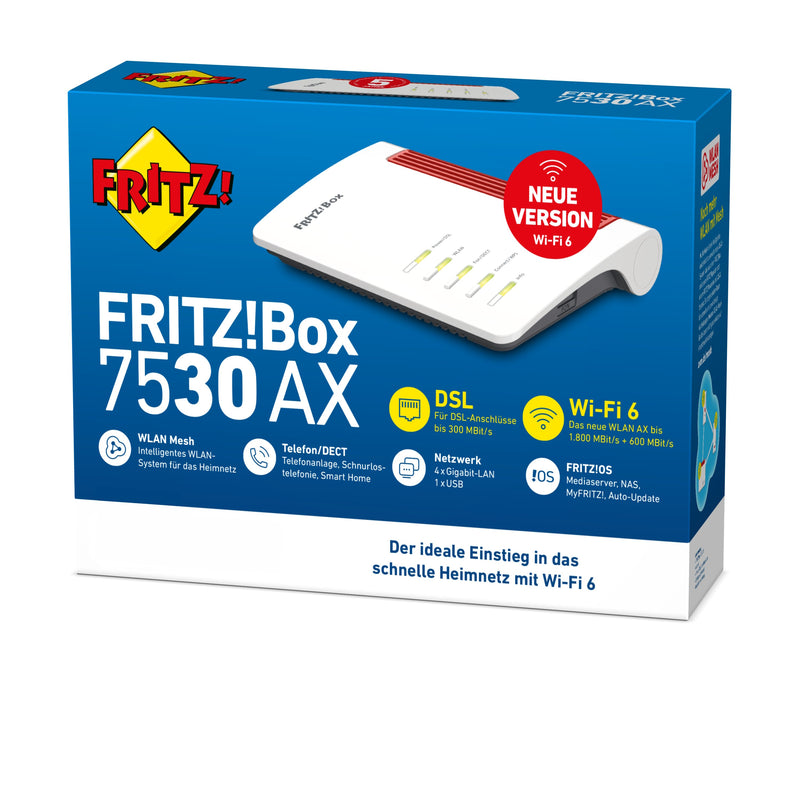 FRITZ - Netzwerk Router WLAN Router FRITZ!Box7530AX AX