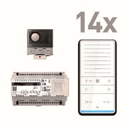 TCS Tür Control - Türsprech-Set EB für 14 WE audio Pack PAIF140/006 ASI12000 ISW6031