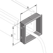 Pflitsch - Kabelschutz für Installationskanal Kanal-Kantenschutz KSP 75/75 TPE − 25 Stück