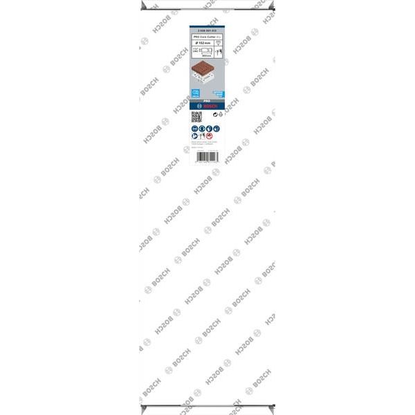 Bosch - Bohrkrone PRO Trockenbohrkrone, 152 2608601413 x 400 mm 1 1/4-Zoll