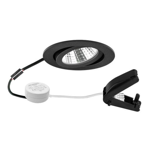 Brumberg Leuchten - Downlight/Strahler/Flutlicht LED-Einbaustrahler 230V 40463183 3000K, sw