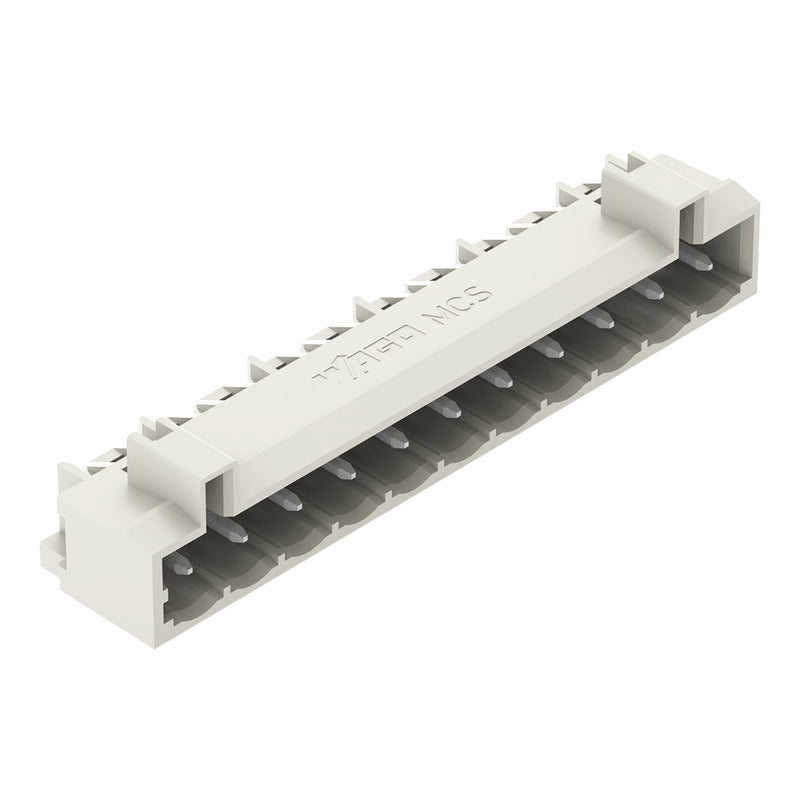 WAGO - Leiterplattensteckverbinder THT-Stiftleiste Lötstift 721-441/001-000 1,0x1,0,abgew.,lgr − 100 Stück