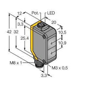 Turck - Reflexions-Lichtschranke Opto Sensor Q20PLPQ7 Lichtschranke − 1 Stück