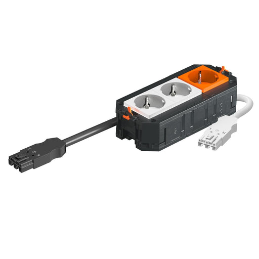OBO Bettermann - Gerätebecher/Geräteträger für Unterflursystem Universalträger connect UTC3 W W2OR1 165x76x45
