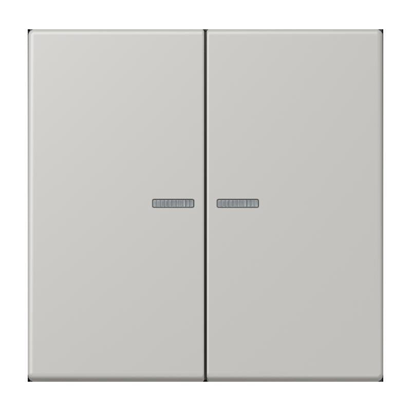 Jung - Bedienelement intelligent Taster 2fach BT LC 17102 205 gris clair 31