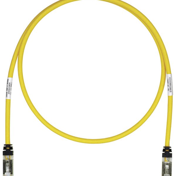 Panduit - Patchkabel Kupfer Patchkabel 10Gig, Kat.6A STP6X3MYL S/FTP, 3,0m, ge − 10 Stück