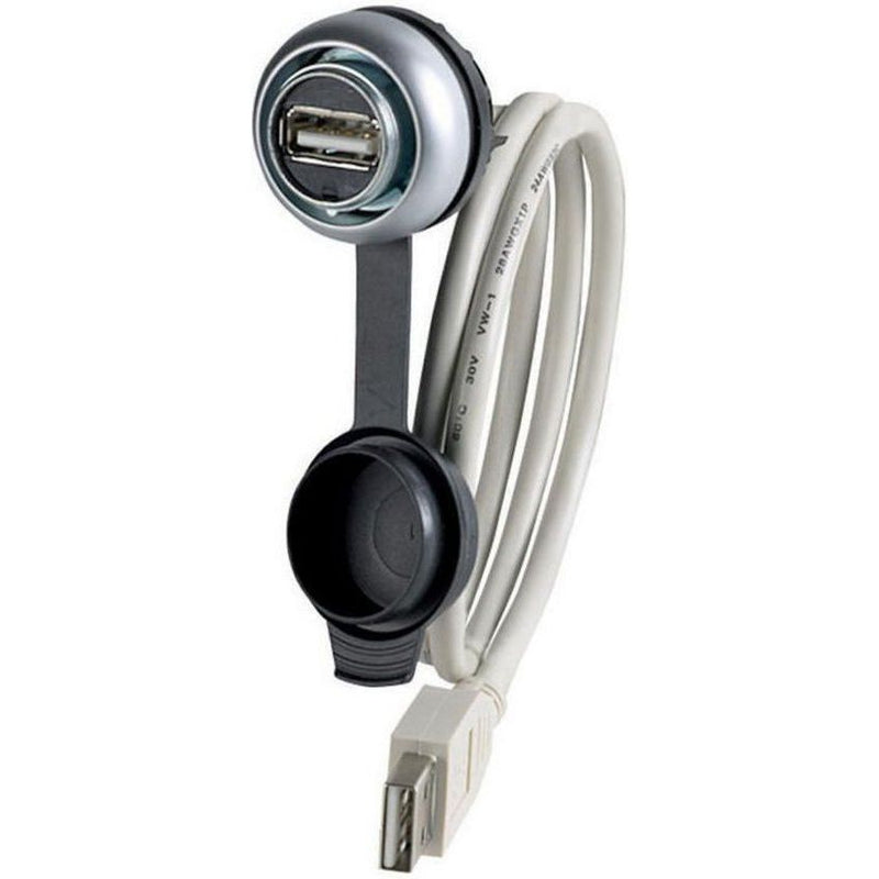 Eaton - Zubehör/Ersatzteile für Befehlsgeräte Frontelement M22-USB-SA-150 chrom, + USB 2.0 A/A