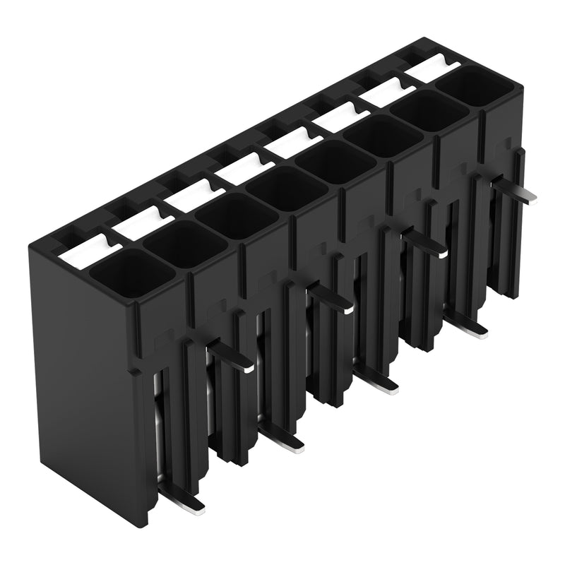 WAGO - Leiterplattenklemme THR-Leiterplattenklemme 2086-1228/300-000 Drücker,1,5mm²,sw − 108 Stück