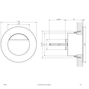 EVN Lichttechnik - Decken-/Wandleuchte P-LED Wandeinbauleuchte P440102 1,2W 350mA 3000K