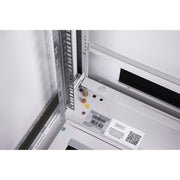 DIGITUS - Netzwerk-/Serverschrank Schrank 42HE 205,3x60x60cm DN-19 42U-6/6-1 RAL 7035