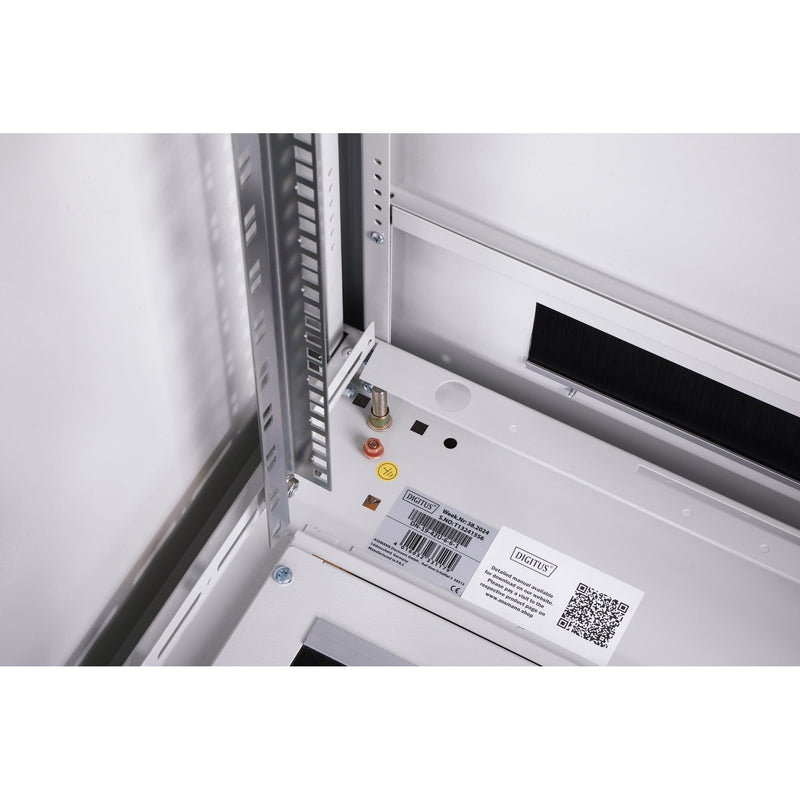 DIGITUS - Netzwerk-/Serverschrank Schrank 42HE 205,3x60x60cm DN-19 42U-6/6-1 RAL 7035