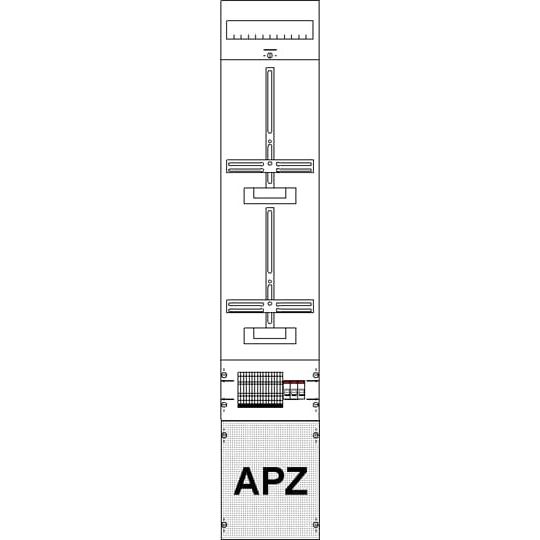 Striebel&John - Zählerfeld Messfeld kpl. KA4107Z H5/B1