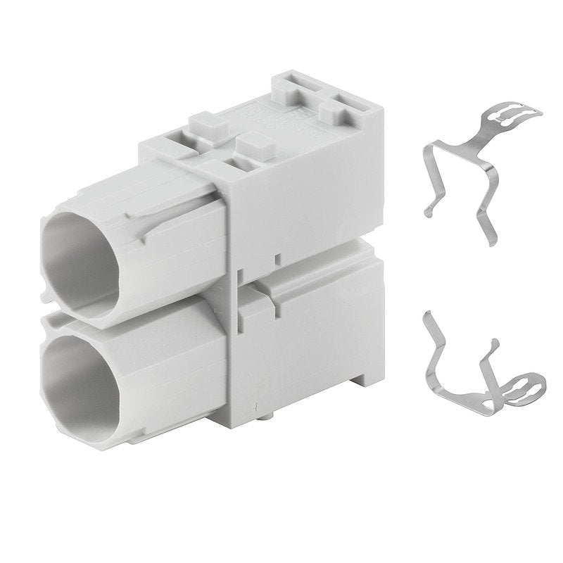 Weidmüller - Modularer Steckverbinder (Industriesteckverbinder) Modul HDC MBUS 2 F MCLIP glasfaserverstärkt − 1 Stück