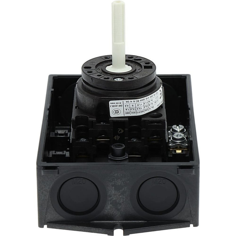 Eaton - Lasttrennschalter Hauptschalter 3polig 20A T0-2-113/I1/SVB-SW Aufbau 1Ö Halt-F
