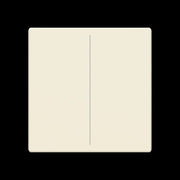 Busch-Jaeger - Bussystem-Tastwippe Abdeckung, 2-fach LFW/A.2.63.11-82 für Keypad