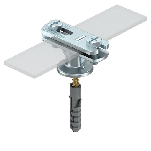 OBO Bettermann - Leitungshalter für Blitzschutz Leitungshalter 113 B-Z-HD-FL − 100 Stück