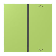 Jung - Abdeckung/Bedienelement für Installationsschalterprogramme Taste 1fach m. Pfeilsymb. LC 401 TSAP 221 vert clair