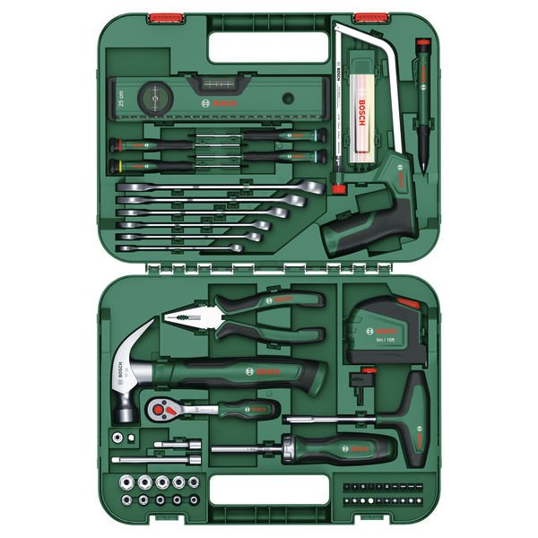 Bosch - Werkzeugset Handwerkzeuge Advanced 1600A02ZB3 Werkzeugkoffer