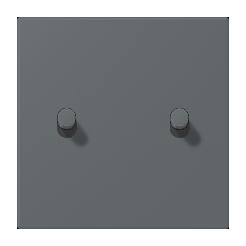 Jung - Abdeckung/Bedienelement für Installationsschalterprogramme Abdeckung mit Kipphebel LC 12-5 R 0 202 Zylinder