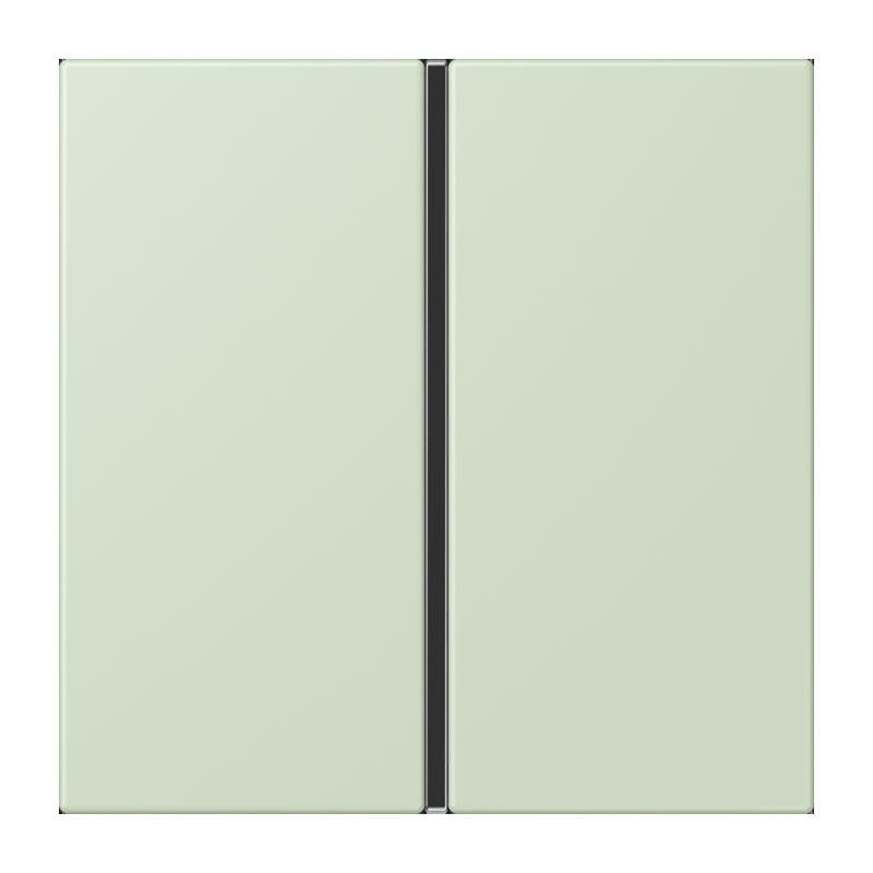 Jung - Abdeckung/Bedienelement für Installationsschalterprogramme Tastensatz 1fach LC 401 TSA 218 vert anglais pale