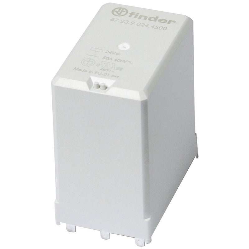 Finder - Schaltrelais Printrelais 67.23.9.012.4500 2S, max 50A − 10 Stück