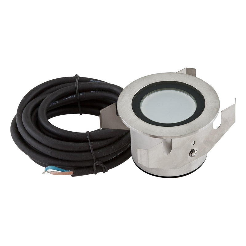 EVN Lichttechnik - Bodeneinbauleuchte Power-LED-Einbauleuchte P68 132 350mA 3W warmweiß