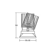 Brumberg Leuchten - Downlight/Strahler/Flutlicht LED-Einbauleuchte 12643073 1900-3000K weiß