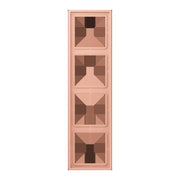 Jung - Abdeckrahmen Rahmen 4-fach LC 984 231 rose clair