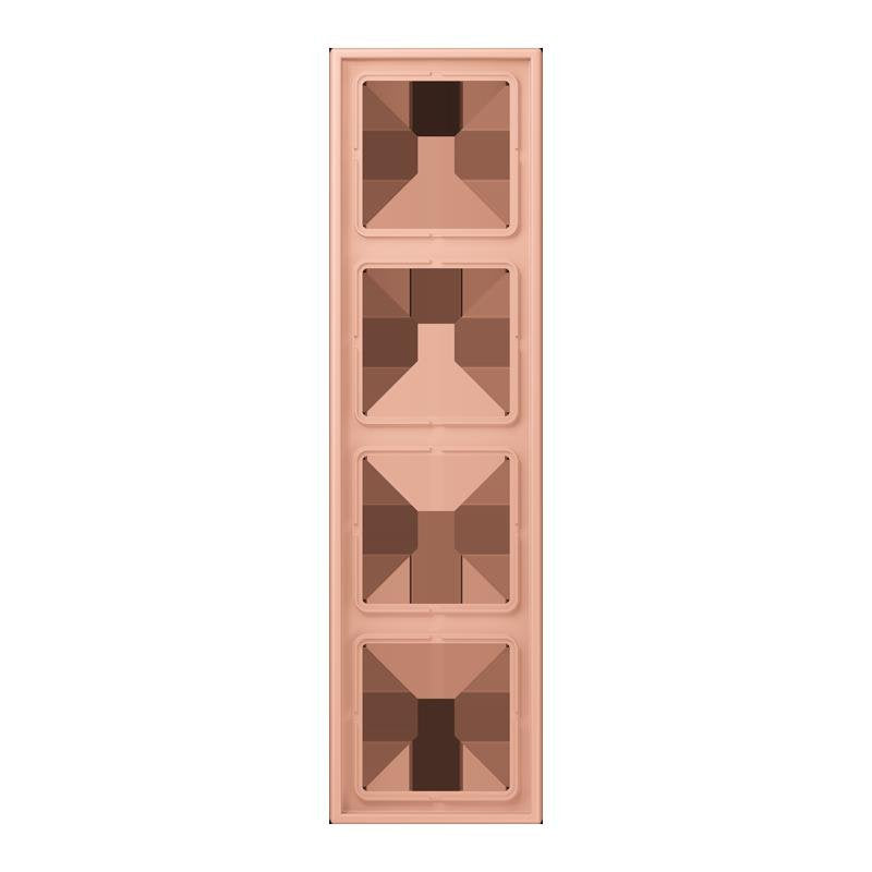 Jung - Abdeckrahmen Rahmen 4-fach LC 984 231 rose clair