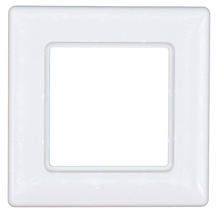KERPEN DATACOM - Kommunikationsanschlussdose Kupfer Abdeckrahmen 80x80 RAL9010 KDA0A0001000010 VE10 für UP/50 Dosen