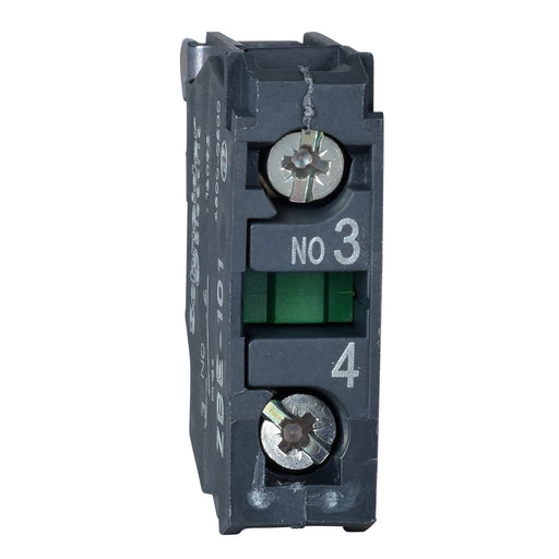 Schneider Electric - Hilfsschalterblock Hilfsschalter Kontaktblock ZBE101TQ Harmony XB4/5 22mm − 100 Stück