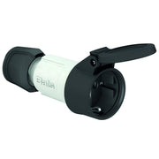 Bals Elektrotech - Schutzkontaktkupplung Schutzkontakt-Kupplung 749109 16A 250V IP44, grau − 20 Stück