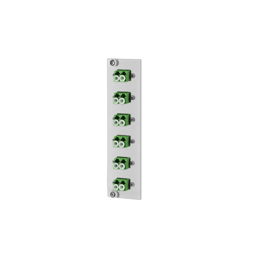 Metz Connect - Patchpanel LWL OpDAT REGpro Frontplatte 15024A7606-E 6xLC-D APC OS2