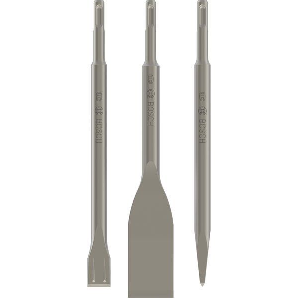 Bosch - Maschinenmeißel PRO SDS plus-5C Meißelset, 2607019159 0 40 20x250 260 250