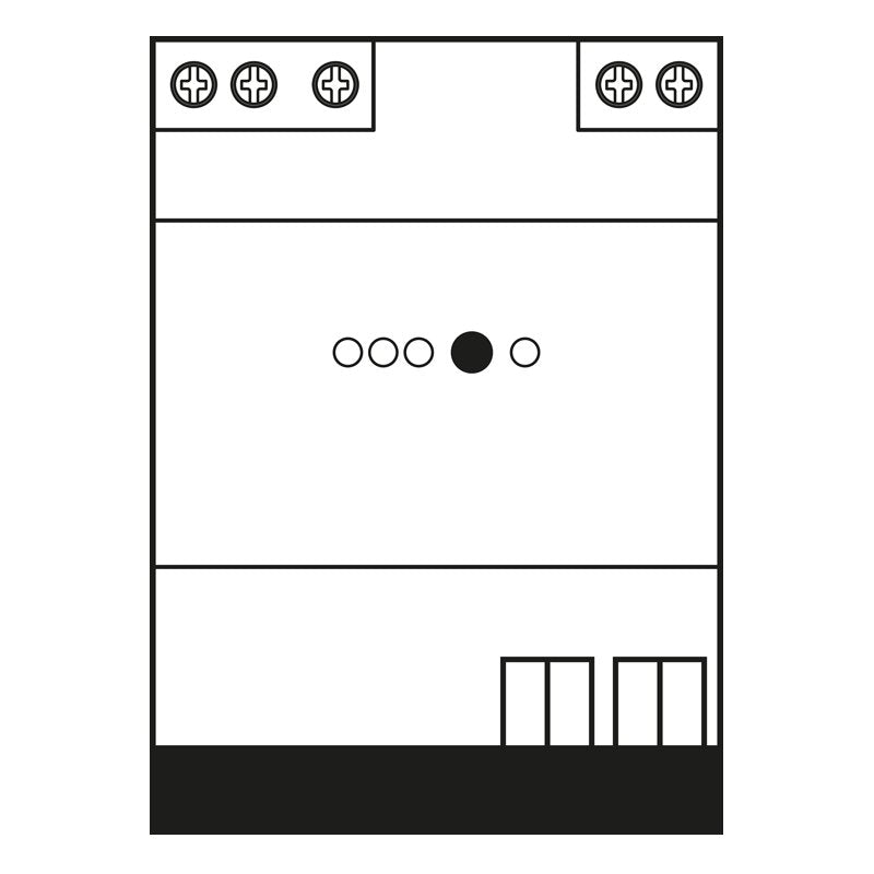 Jung - Bussystem-Spannungsversorgung Spannungsversorgung 20640 REG 640mA, KNX − 1 Stück