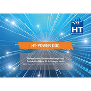 HT Instruments - Zubehör/Ersatzteile für Prüf- und Messgeräte (Elektro) Protokollsoftware HT-Power Doc Datenbankfunktional