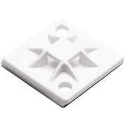HellermannTyton - Befestigungssockel und -element für Kabelbinder Montagesockel QM20A-PA66-NA-C1 20x20mm natur − 100 Stück