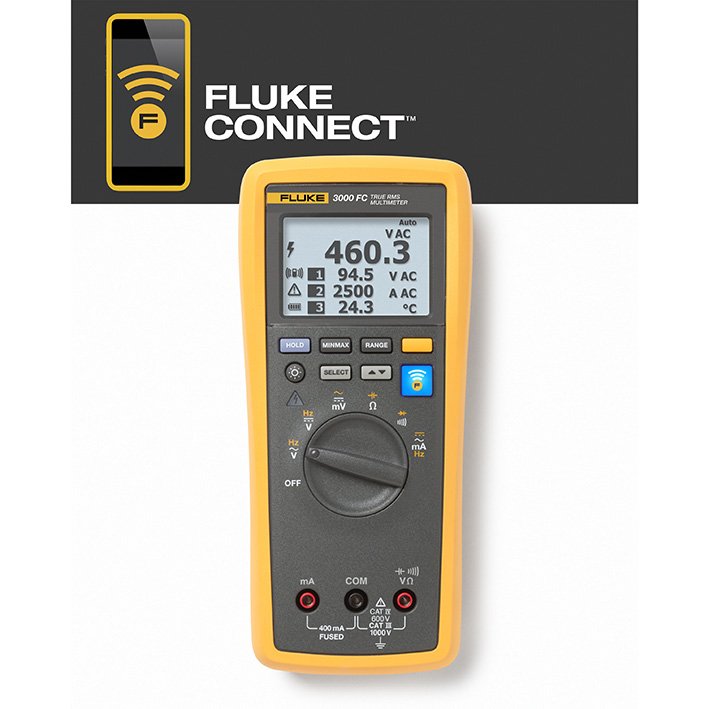 Fluke - Multimeter Wireless Digitalmultimeter FLK-3000FC
