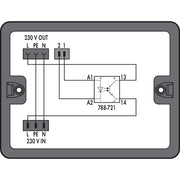 WAGO GmbH & Co. KG - Kompaktverteiler für steckbare Gebäudeinstallation Verteilerbox 899-632/102-000 2 Eingänge,schwarz