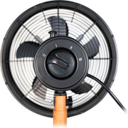 Unold - Umluftventilator Tischventilator 86715 Black Steel
