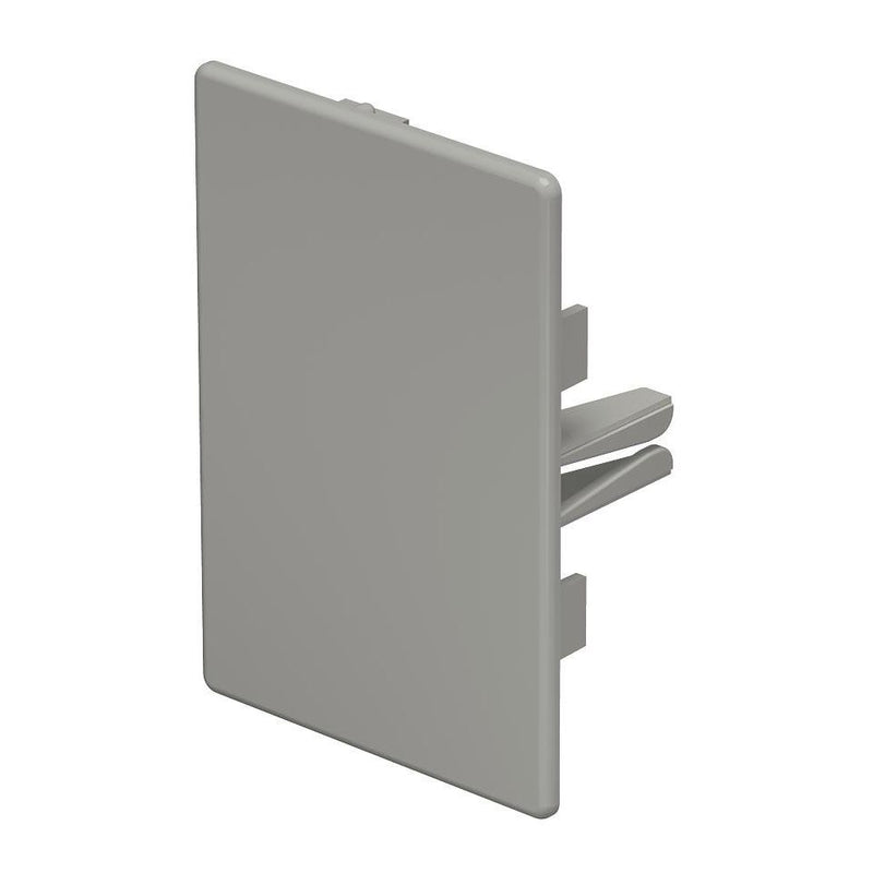 OBO Bettermann - Endstück für Leitungsführungskanal Endstück WDK HE60090GR f.60x90 − 10 Stück
