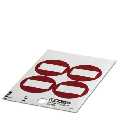 Phoenix Contact - Warn-/Hinweisschild Etikett US-PML-F100 (D50) − 10 Stück