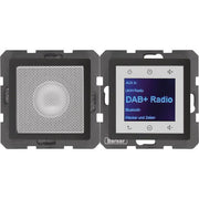 Berker - Elektronik-Gerät für Installationsschalterprogramme Radio mit Lautspr. DAB+, B 30806086 t.,Q.x anth