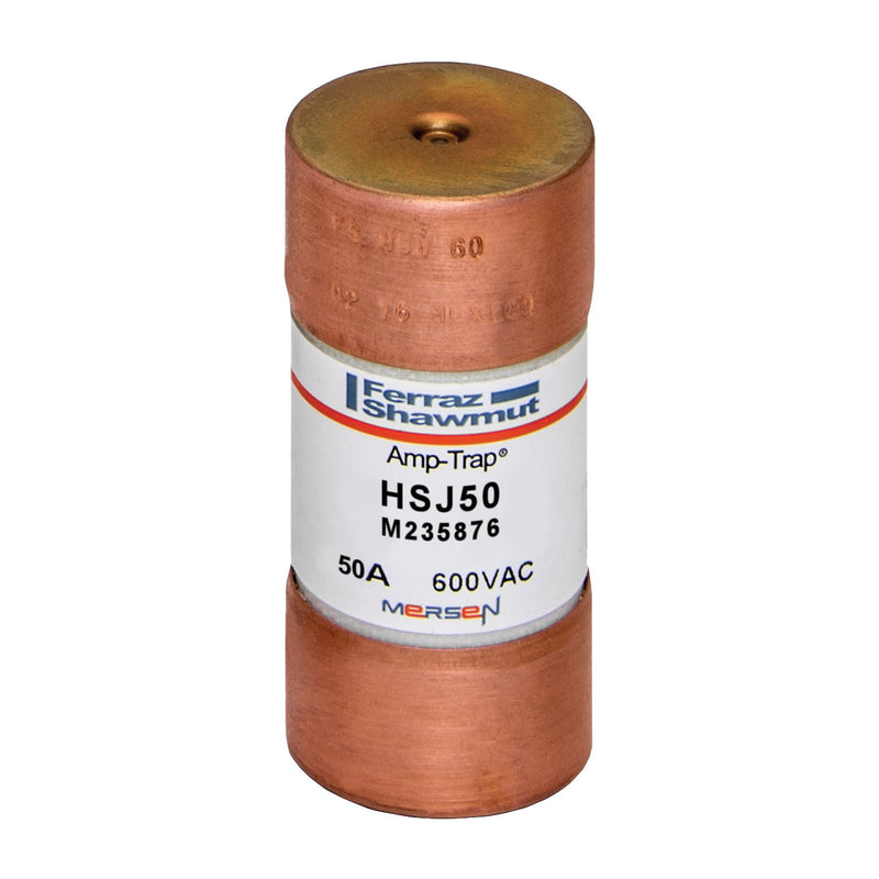 Mersen - Zylindrische Sicherung 600V 50A HSJ50 CLASS J HS FUSE − 10 Stück