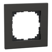 Merten - Abdeckrahmen Metallrahmen 1f.rho/gr 475114