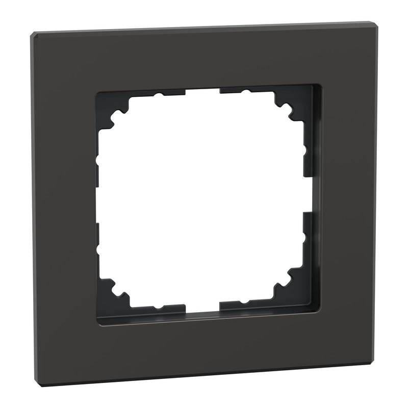 Merten - Abdeckrahmen Metallrahmen 1f.rho/gr 475114